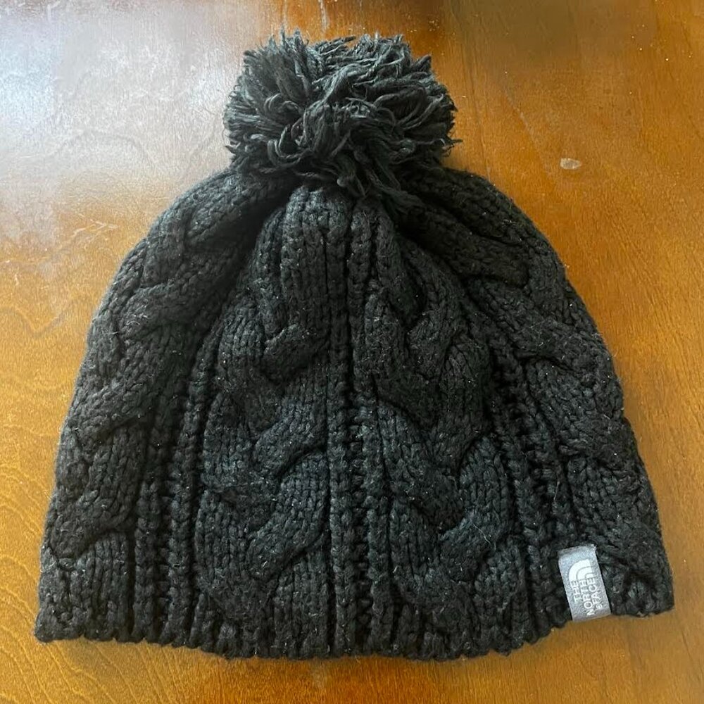 North Face Pom Pom Beanie